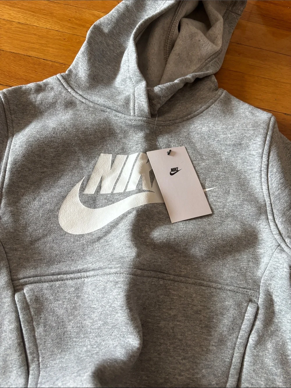 Nike Kids Gray Hoodie and Joggers Set